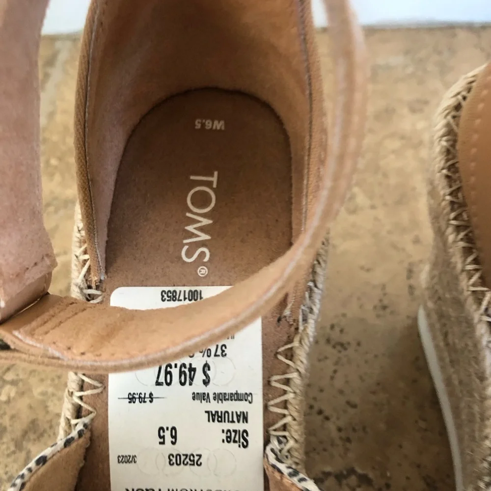 Toms from afternoon